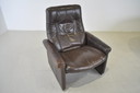 2x lederen De Sede fauteuil