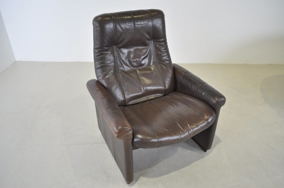 Image 1 of 2x lederen De Sede fauteuil