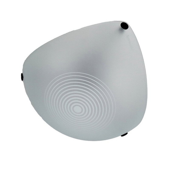 Image 1 of Vintage wandlampen van glas en metaal van Ernesto Gismondi, 1980