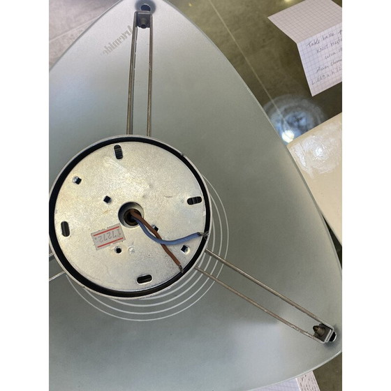 Image 1 of Vintage wandlampen van glas en metaal van Ernesto Gismondi, 1980