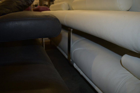 Image 1 of Leder Sofa Dsign Met Meubel Kwaliteitszegel Leder Bank Bankstel