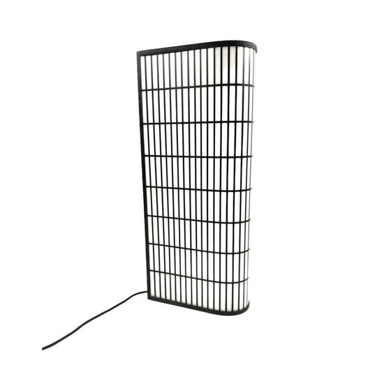 Image 1 of Vintage gereticuleerde vloerlamp van J.Hoffman, Italië 1980