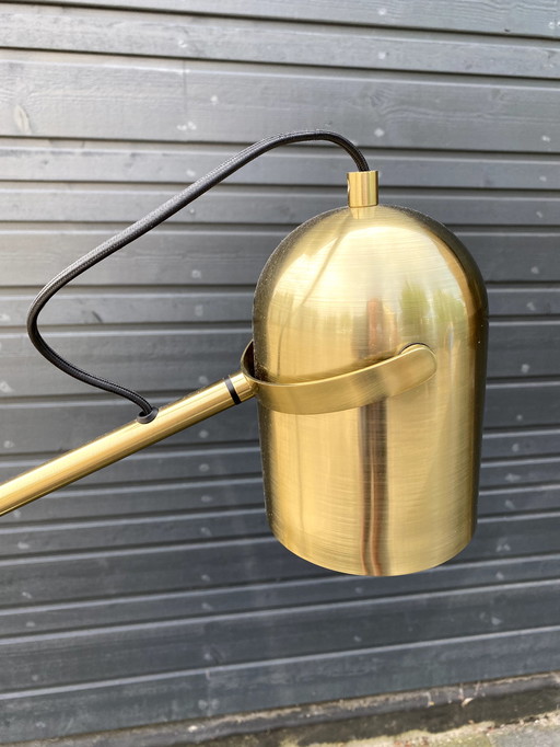 Vintage Gouden messing lamp