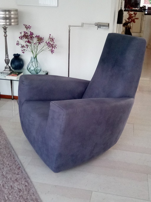 2x Longa fauteuil Blauw