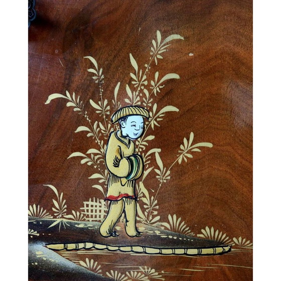 Image 1 of Vintage barkast met Chinees decor, 1950-1960