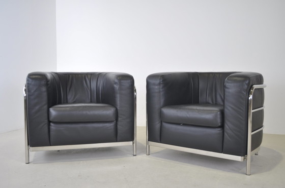 Image 1 of 2x Zanotta  ‘Onda’ fauteuil