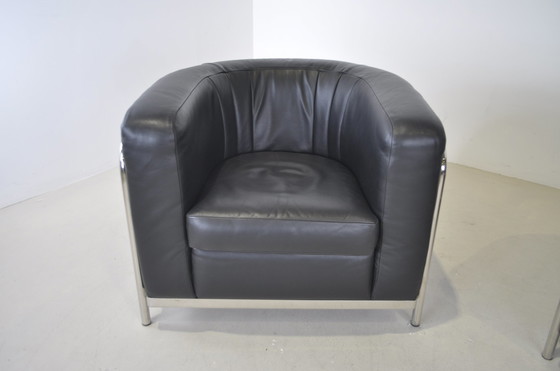 Image 1 of 2x Zanotta  ‘Onda’ fauteuil