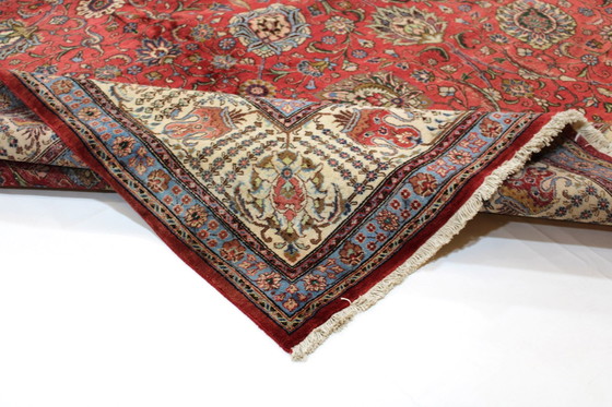 Image 1 of Origineel handgeknoopt Perzisch Tapijt Tabriz 40 Raj Fijn Xxl Maat 560 X 391 Cm Topconditie