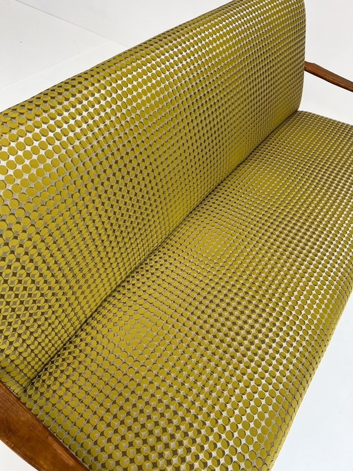 Opnieuw Gestoffeerde Vintage Sofa 166 Cm, 1970'S