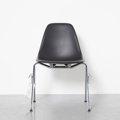 Eames DSS stapelbare bijzetstoel zwart Vitra nieuw