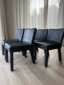 5 X Piet Boon Saar Leren Stoel