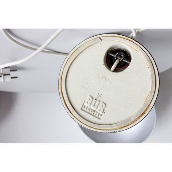 Image 1 of Vintage Bauhaus bureaulamp in metaal en hout van Karl Trabert voor Bünte en Remmler, 1930