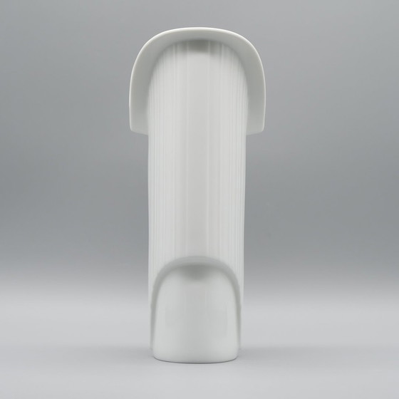 Image 1 of Rosenthal Designer Porseleinen Vaas Duo Jan Van Der Vaart 90S Postmodernistisch Prego