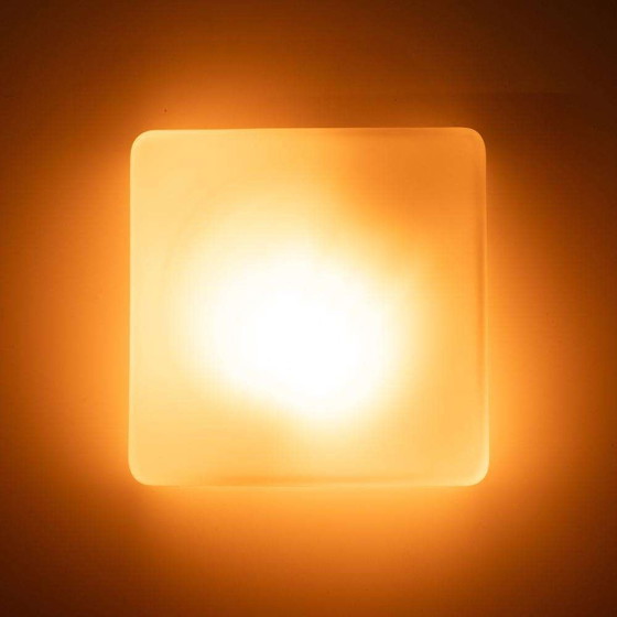 Image 1 of Minimalist glazen plafondlamp 70s, bauhaus ceiling lamp