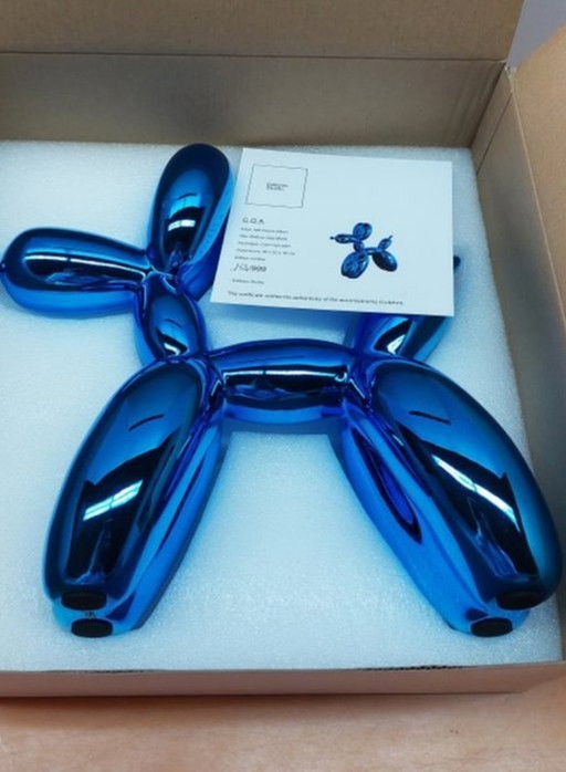 Jeff Koons (Naar) Blue Balloon Dog