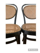 2x thonet stoeltjes