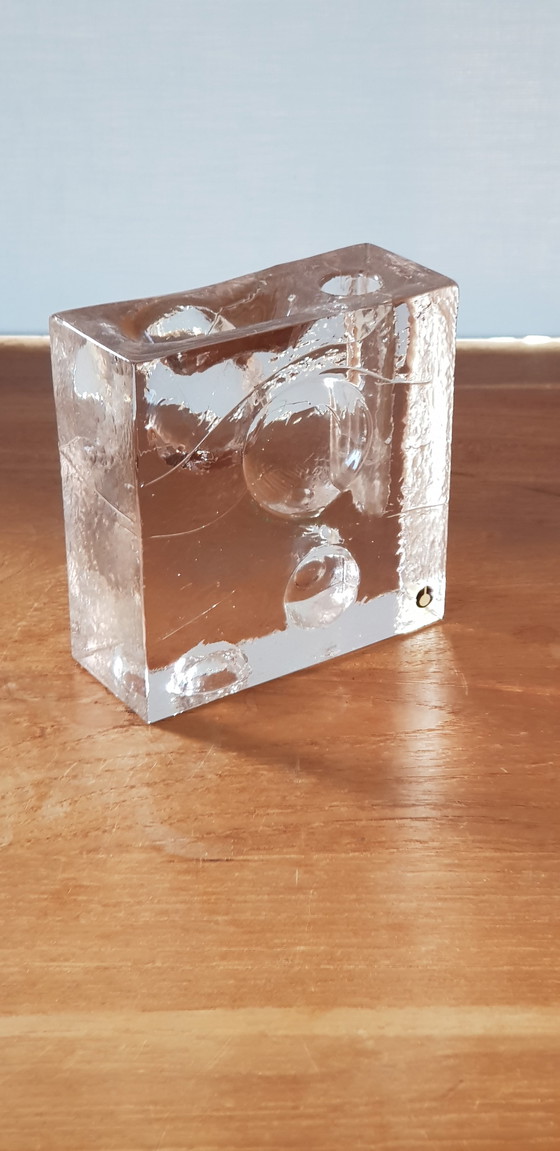 Image 1 of Pukeberg "Iceglass" kroonluchter