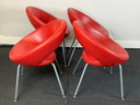 4x Artifort Nina eetkamerstoelen