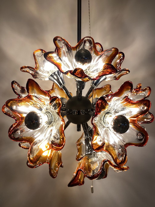 Murano flower Sputnik hanglamp