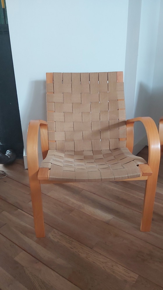 Image 1 of 2x Vintage Scandinavische fauteuils