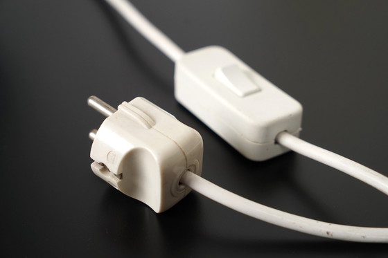 Image 1 of Bloemen Italiaanse Vintage tafellamp jaren 50