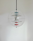 Verner Panton Globe Aluminium hanglamp