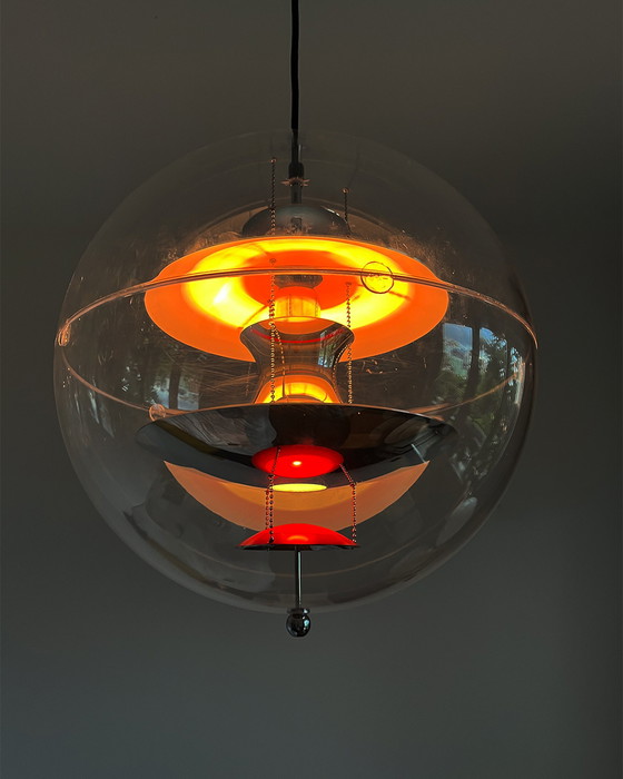 Image 1 of Verner Panton Globe Aluminium hanglamp