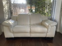 Poels Aphrodite leren tweezits design relax bank