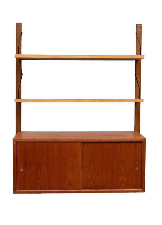 Image 1 of Poul Cadovius Small Teak Royal Wall System 1950/60 Denmark