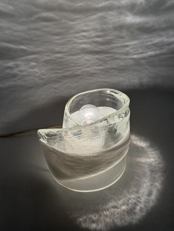 Image 1 of Murano geblazen glas sculpturale tafellamp, La Murrina Italië 1970S
