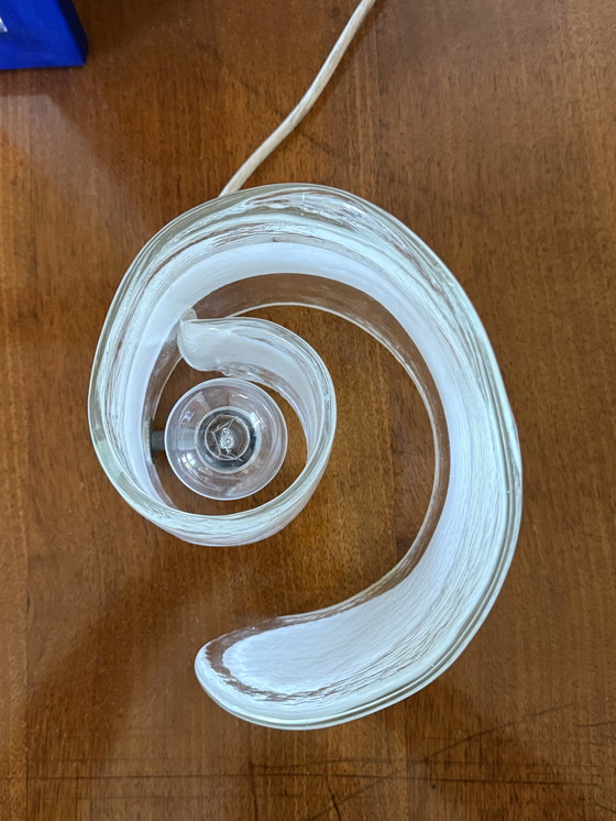 Image 1 of Murano geblazen glas sculpturale tafellamp, La Murrina Italië 1970S