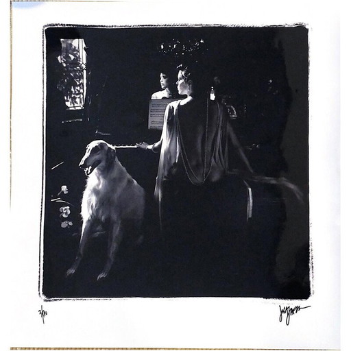 Vintage foto Sylvia Kristel door Just Jaeckin