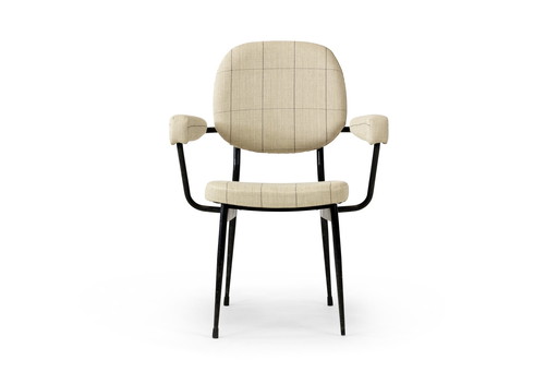 6x Italiaanse buisvormige eetkamerstoelen