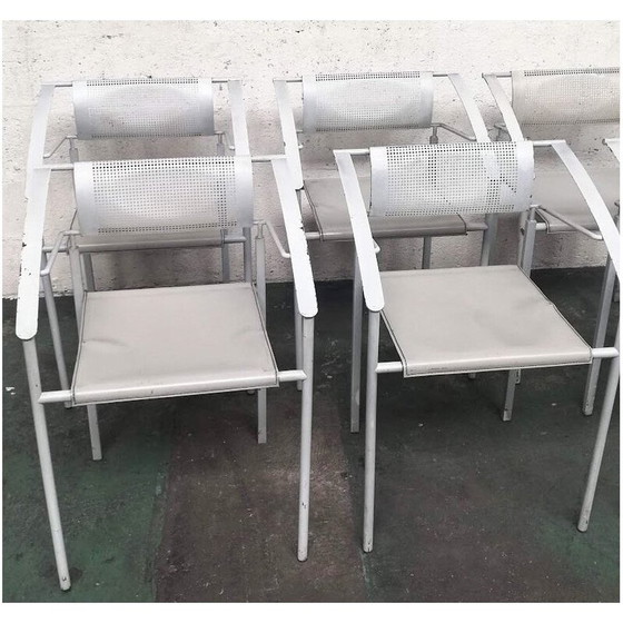 Image 1 of Vintage stoel vliegen lijn Carre VI Italië