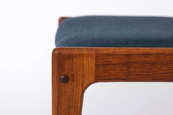 Image 1 of 2 Deense Teak Houten Stoelen Door Johannes Andersen Uldum Møbelfabrik 1960S