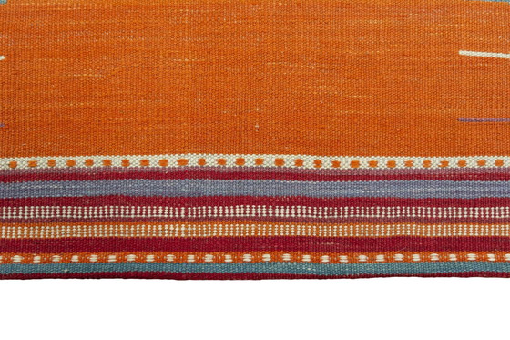 Image 1 of Handgeweven design kelim Fars - 94 x 86 cm - Nieuw