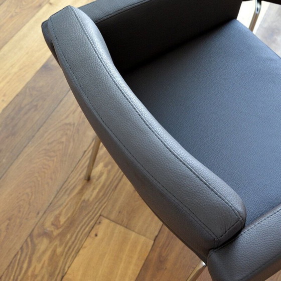 Image 1 of Vintage fauteuil "Conseil" van Pierre Guariche voor Meurop, België 1960