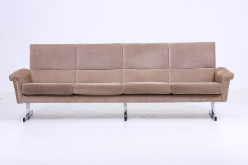 Vintage stoffen bank 60s | Mid Century Couch Lounge Retro 4 zits