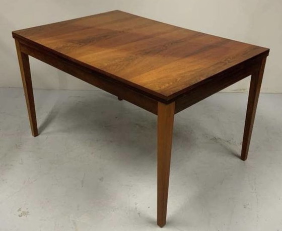 Image 1 of Vintage Uitschuifbare Tafel 1975 - Palissander