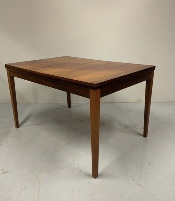 Image 1 of Vintage Uitschuifbare Tafel 1975 - Palissander