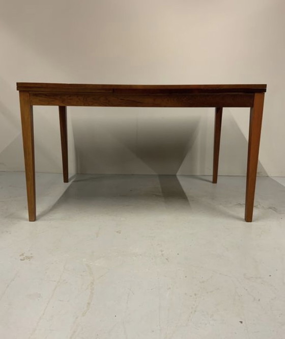 Image 1 of Vintage Uitschuifbare Tafel 1975 - Palissander