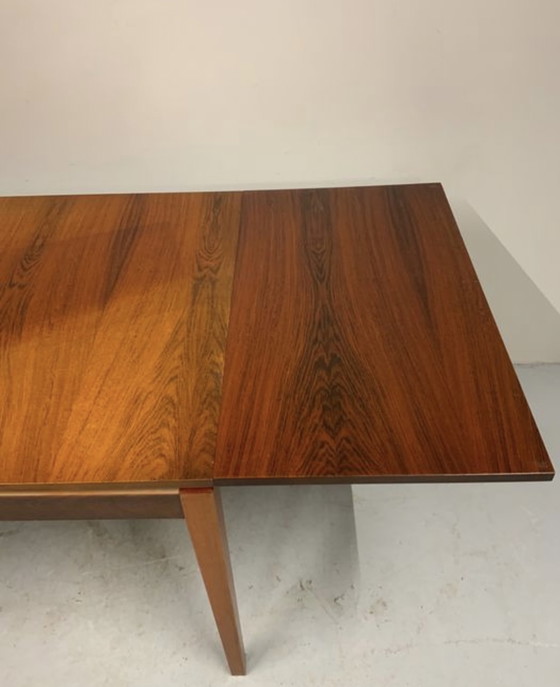 Image 1 of Vintage Uitschuifbare Tafel 1975 - Palissander