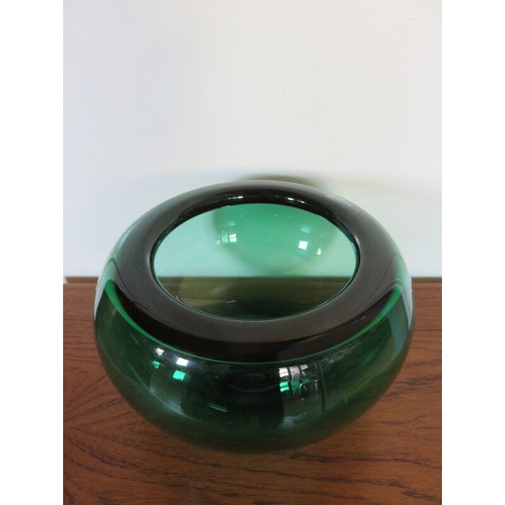 Image 1 of Vintage groene beker van Per Lutken voor Holmegaard, Denemarken 1965