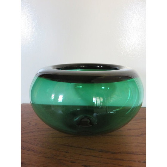 Image 1 of Vintage groene beker van Per Lutken voor Holmegaard, Denemarken 1965