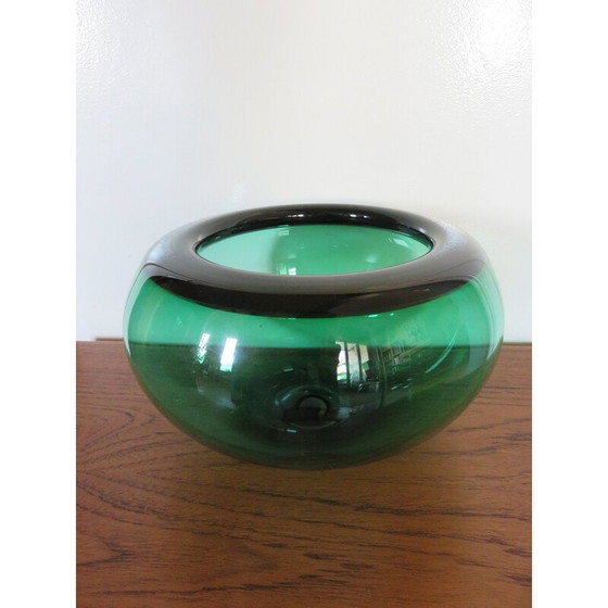 Image 1 of Vintage groene beker van Per Lutken voor Holmegaard, Denemarken 1965