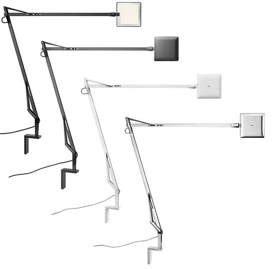 Image 1 of 2X Flos Kelvin Edge Wall White / Wit Wandlamp Led