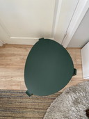 Vintage Nordic bijzettafel mosgroen