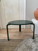Vintage Nordic bijzettafel mosgroen
