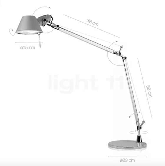 Image 1 of Artemide Tolomeo Tavolo 