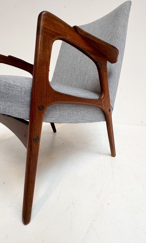 Charmante Fauteuil Damesmodel Van Yngve Ekström Voor Pastoe, 1960’S